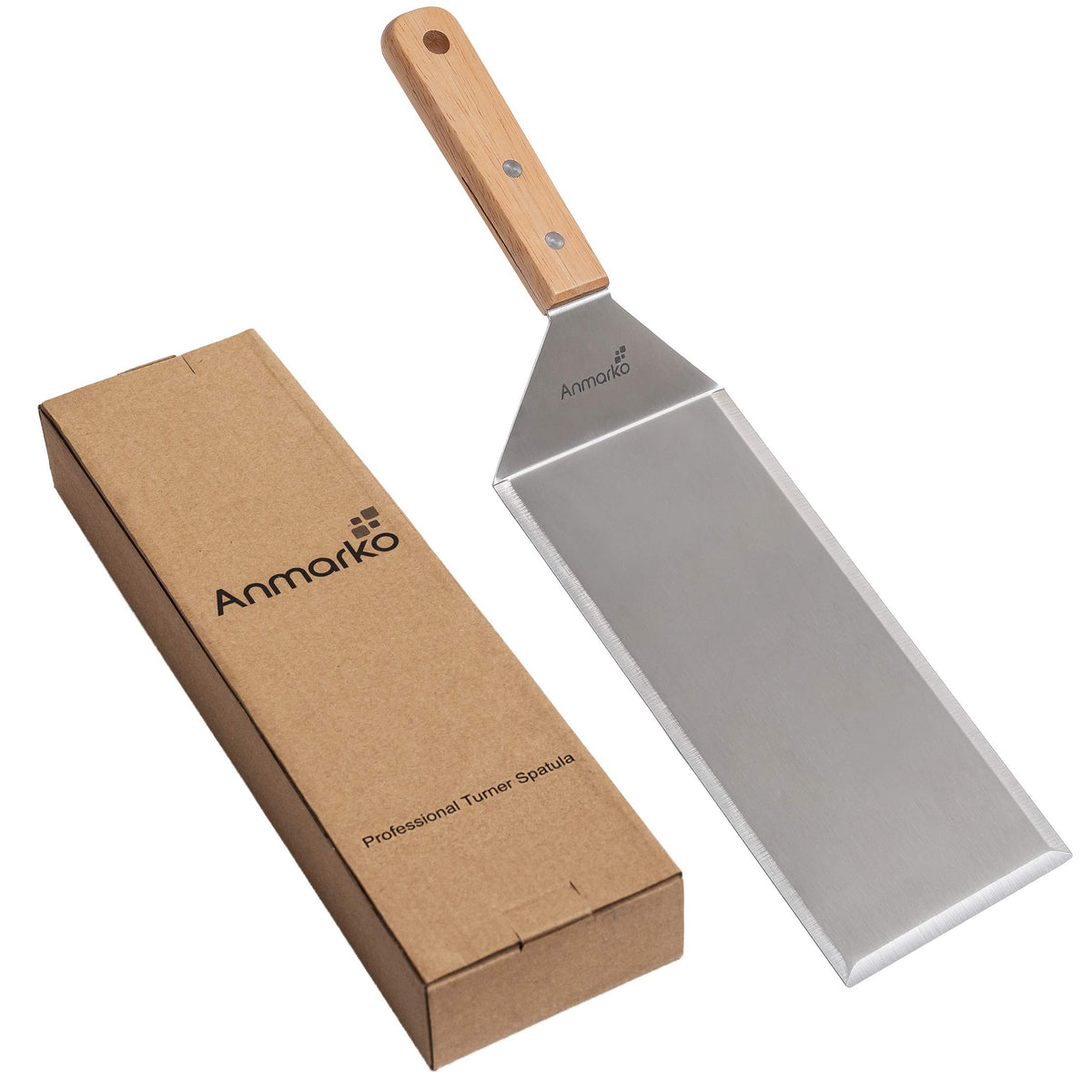 Anmarko teppanyaki hibachi spatula set for outdoor cooking
