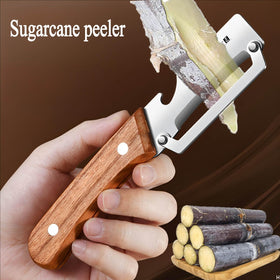 ANMIOU peeler handling thick skinned potatoes with ease