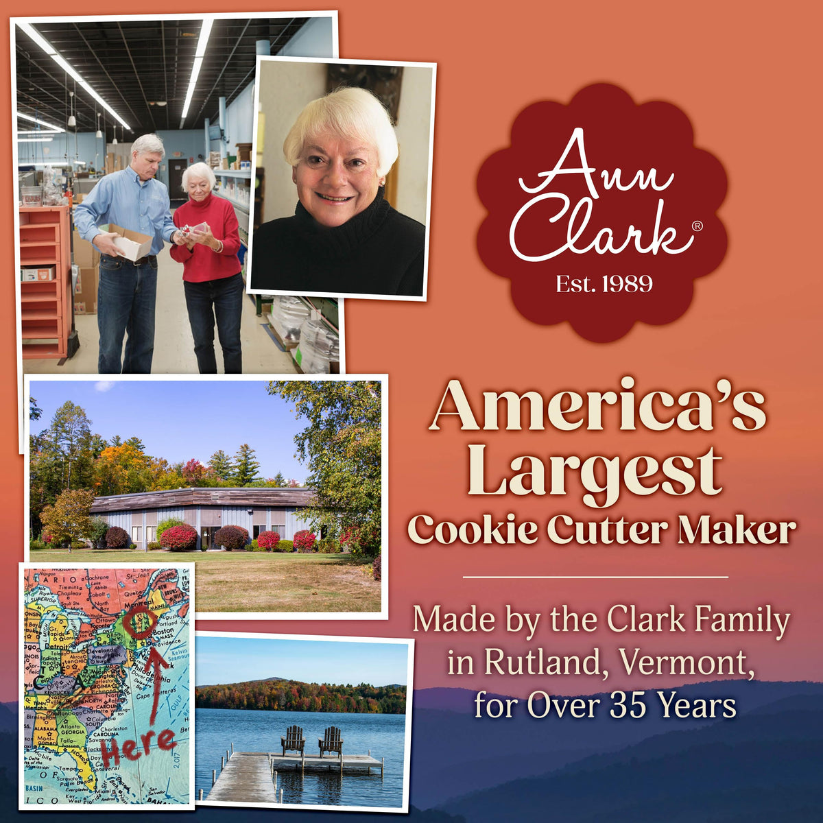 Ann Clark deep cut 1-inch cutter for sturdy shapes