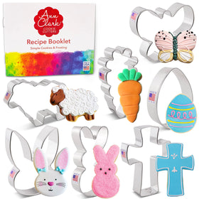 Ann Clark Bunny Face cookie cutter for festive spring cookies and family baking.
