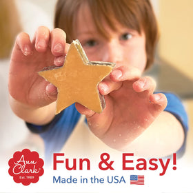Ann Clark 5-pc Easter set packaging shot featuring ready-to-decorate cookies.