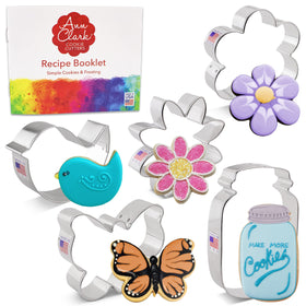 Ann Clark Flower cutter from the set for fresh spring cookies