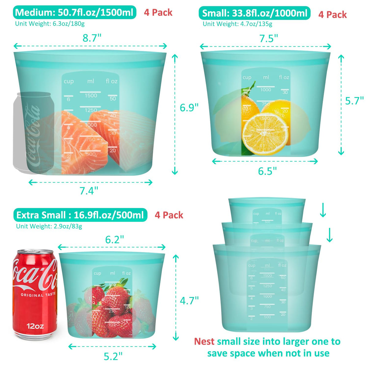 Annaklin bags safe for microwave, freezer, oven, and dishwasher