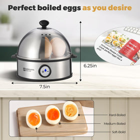 Annie & Mia Design egg-tray in stainless steel for easy cleaning