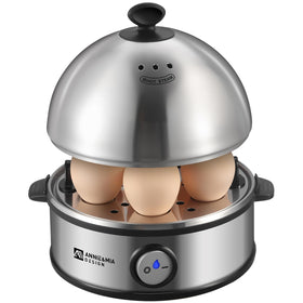 Annie & Mia Design electric egg cooker seven-egg capacity for busy mornings