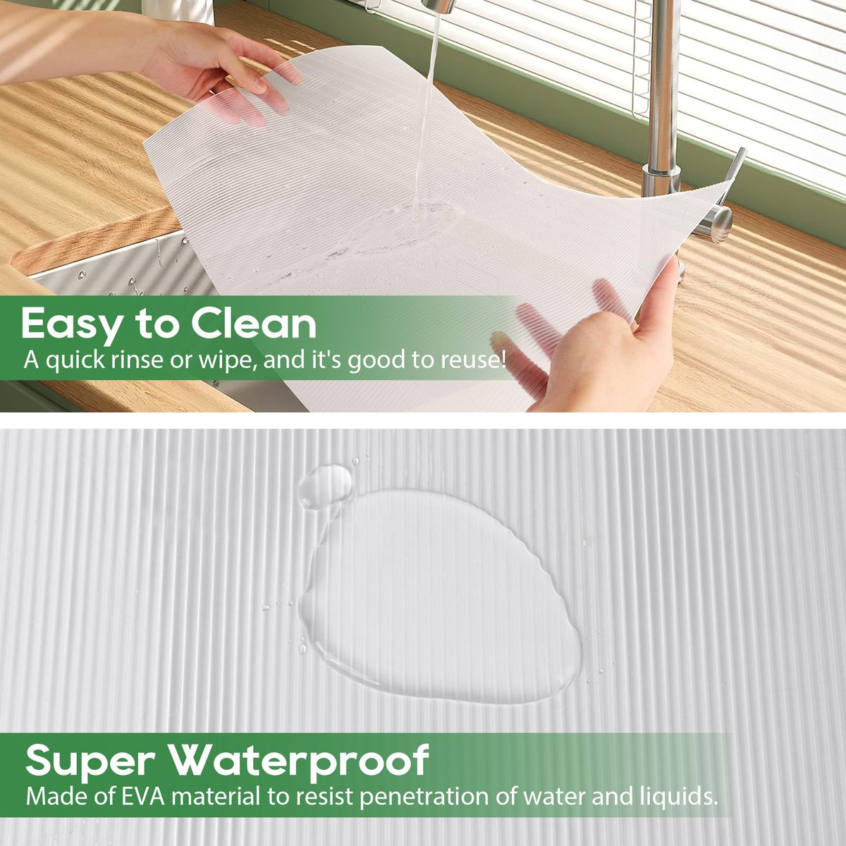 Anoak fridge liner uses food-grade EVA for safe food contact