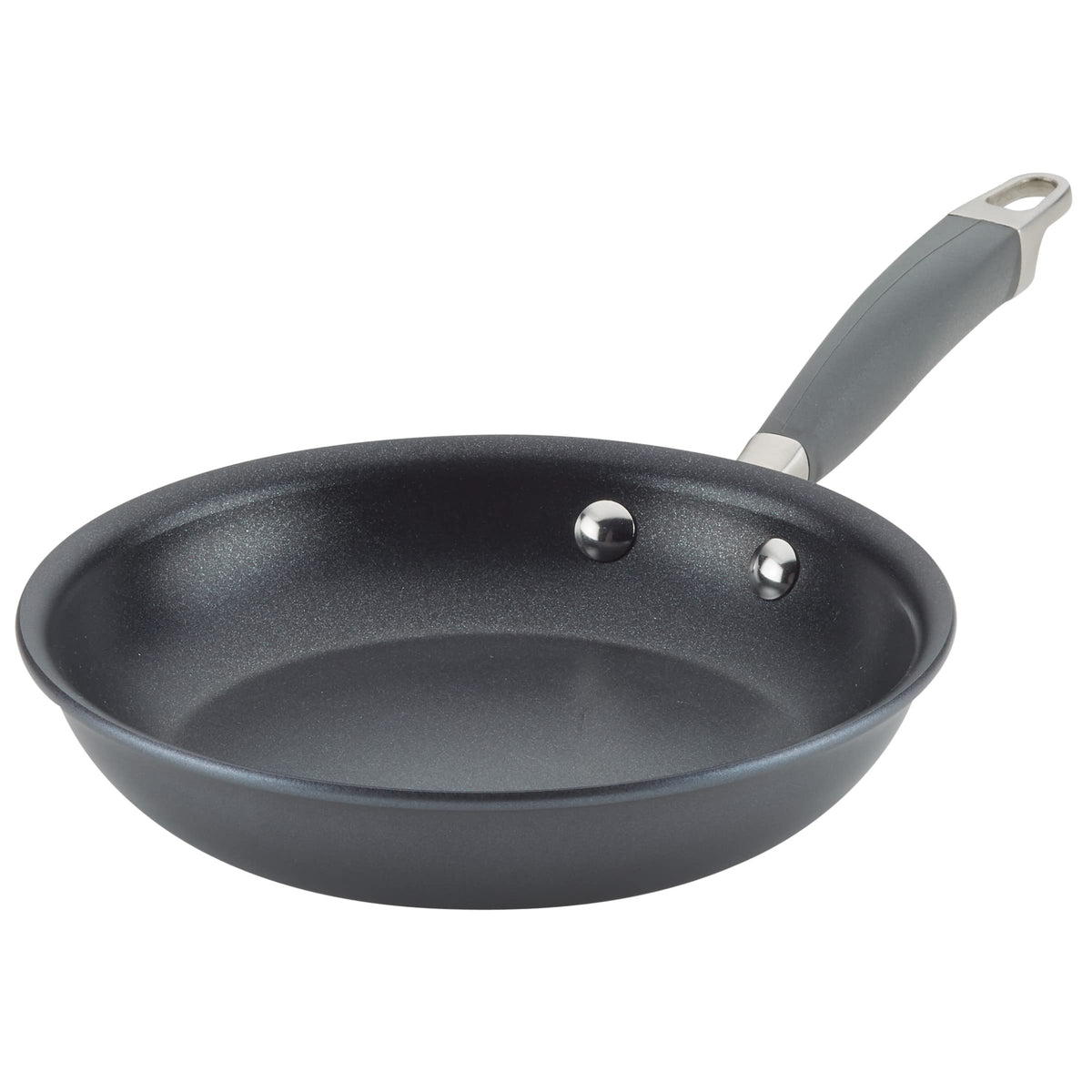 Anolon Advanced Home Moonstone 8.5-inch skillet front view with a durable SureGrip handle.