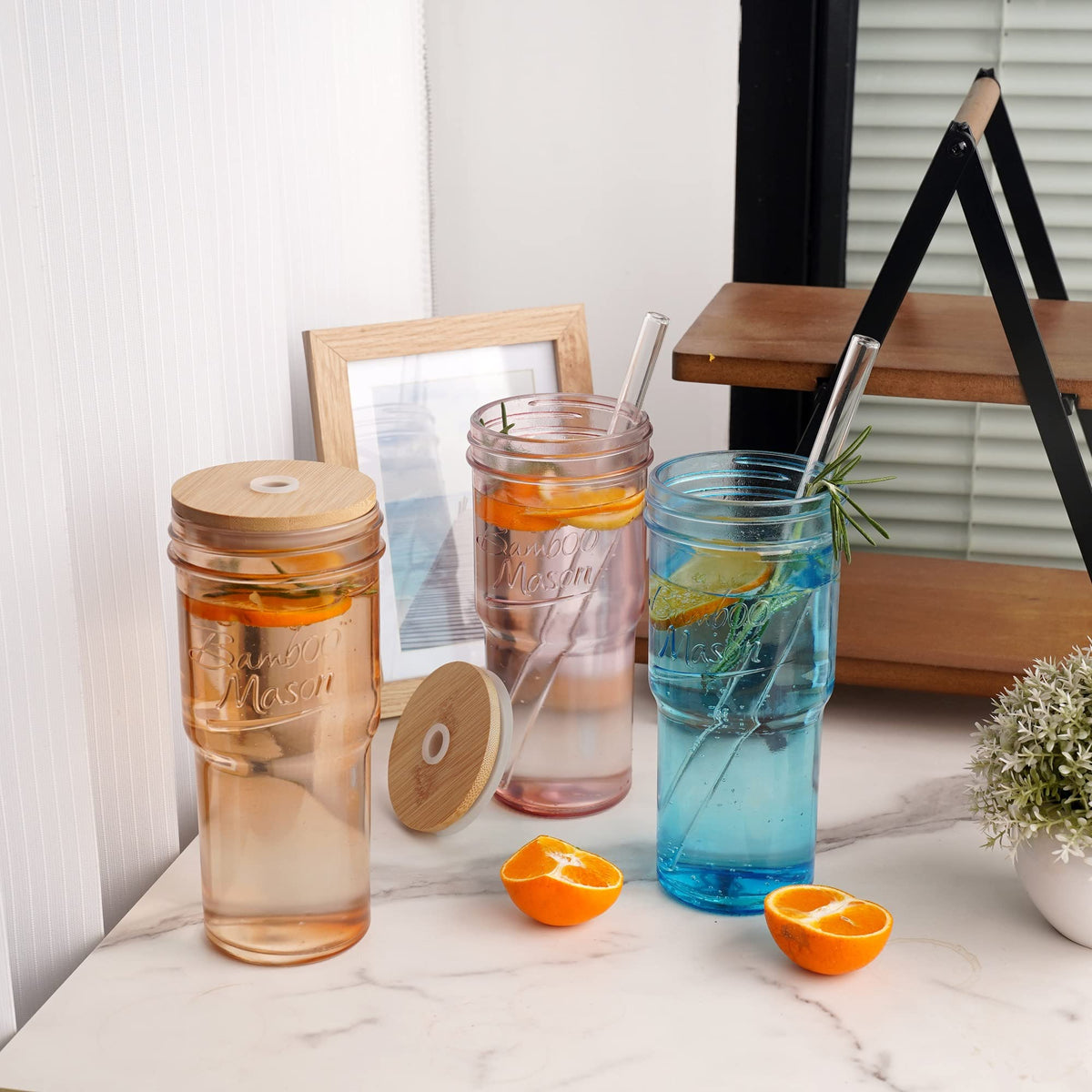 ANOTION glassware with smooth inner walls resists staining and is easy to clean.