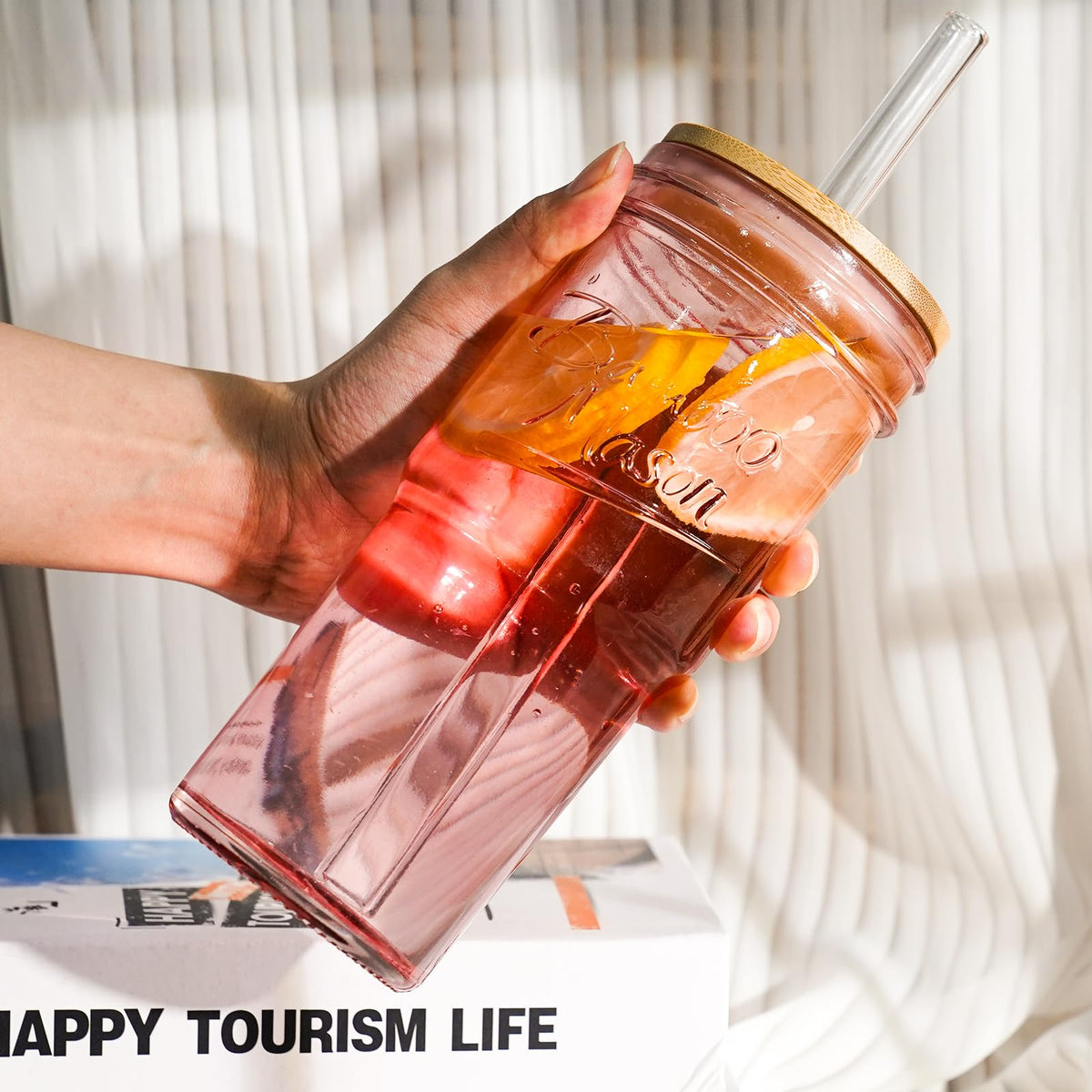 ANOTION glass straws set for clean, tasty sipping with every beverage.