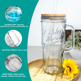 ANOTION straw brush for easy cleaning and hygienic reuse.