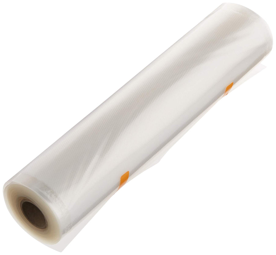 Anova Culinary vacuum bag roll 11x19.6 ft, ideal for precise, adaptable sous vide portions.