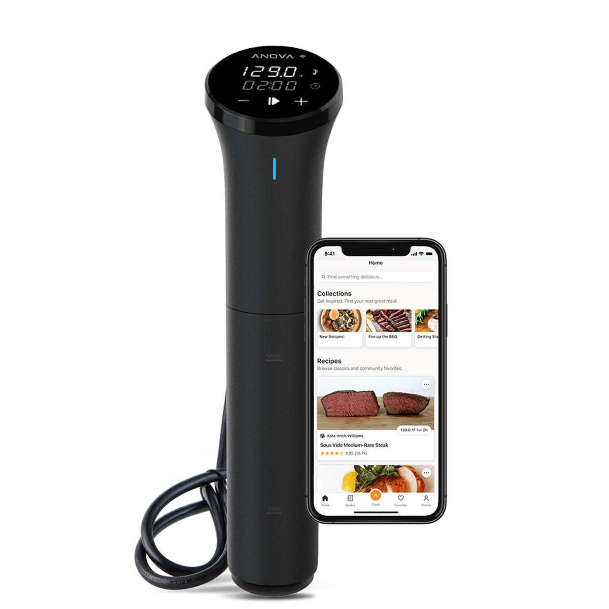 Anova Culinary Nano 3.0 countertop circulator enables precise sous vide cooking