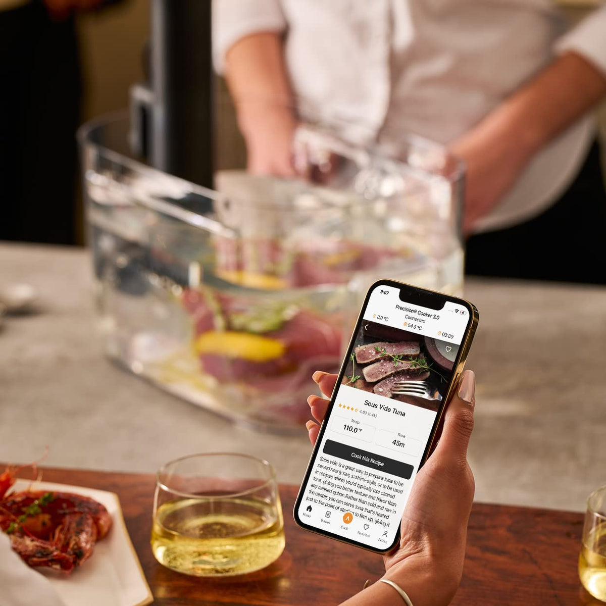 Anova Culinary Nano 3.0 dual-band WiFi keeps you connected while you cook