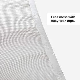 Anova bags close-up shows easy-tear tops for fast, mess-free sealing.