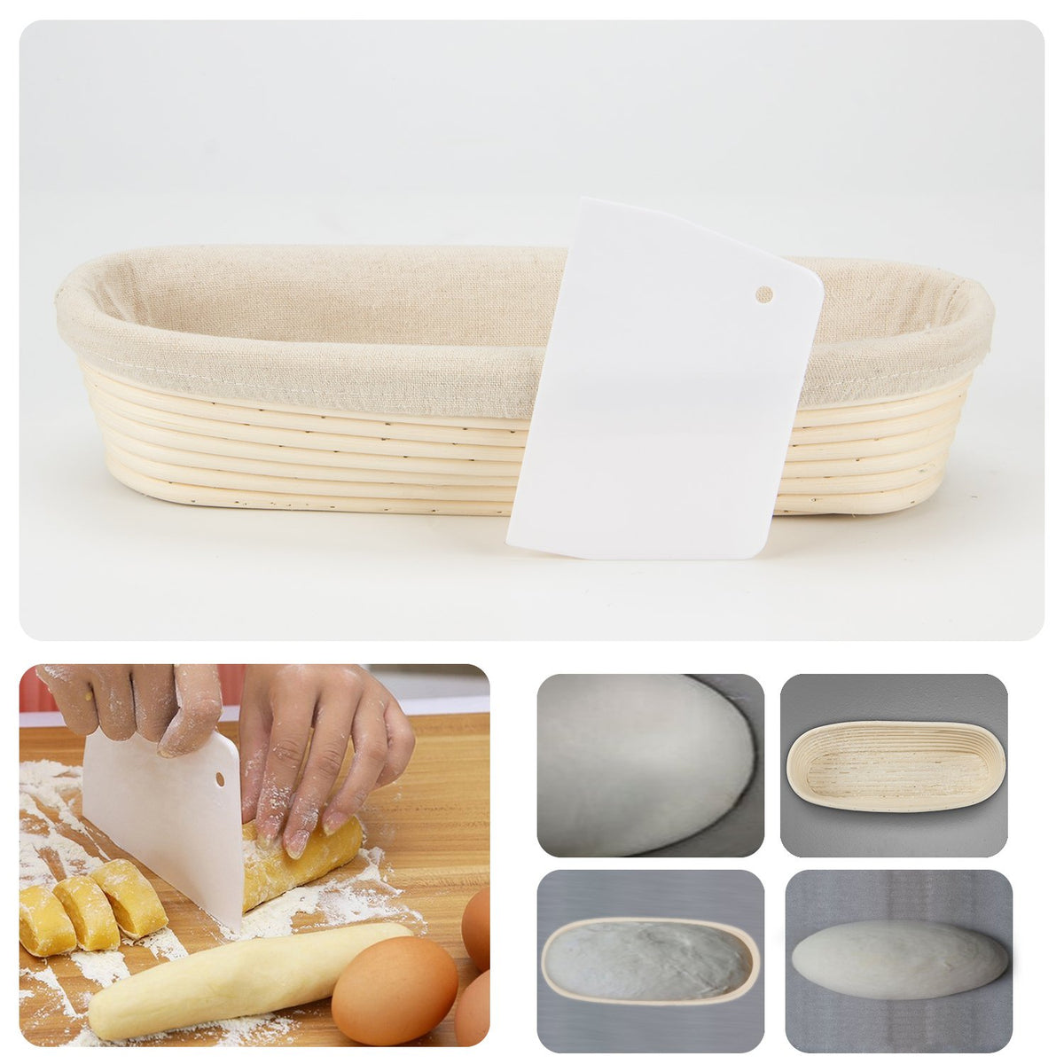 ANPHSIN hands-on use demo for shaping dough into round or oval loaves