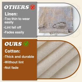 ANPHSIN proofing towel shows breathable cotton for even fermentation.