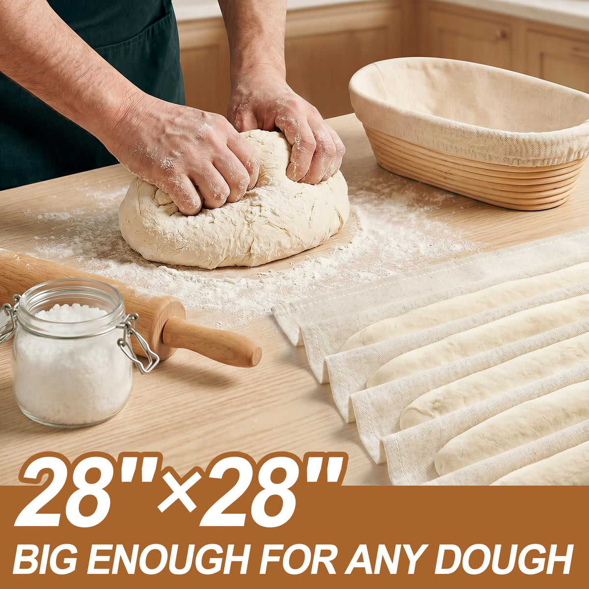 ANPHSIN reusable cloth offers a sustainable kitchen alternative.