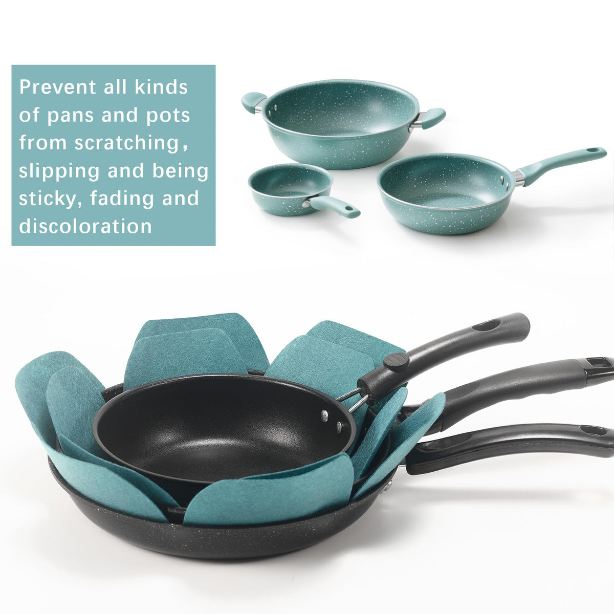 Thick felt material from Anpuimult guards delicate surfaces during handling
