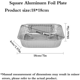 ANQIA oil-proof aluminum liners protect pans while keeping bread and snacks intact.
