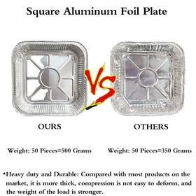 ANQIA heat-resistant foil liner endures high temperatures for versatile cooking.