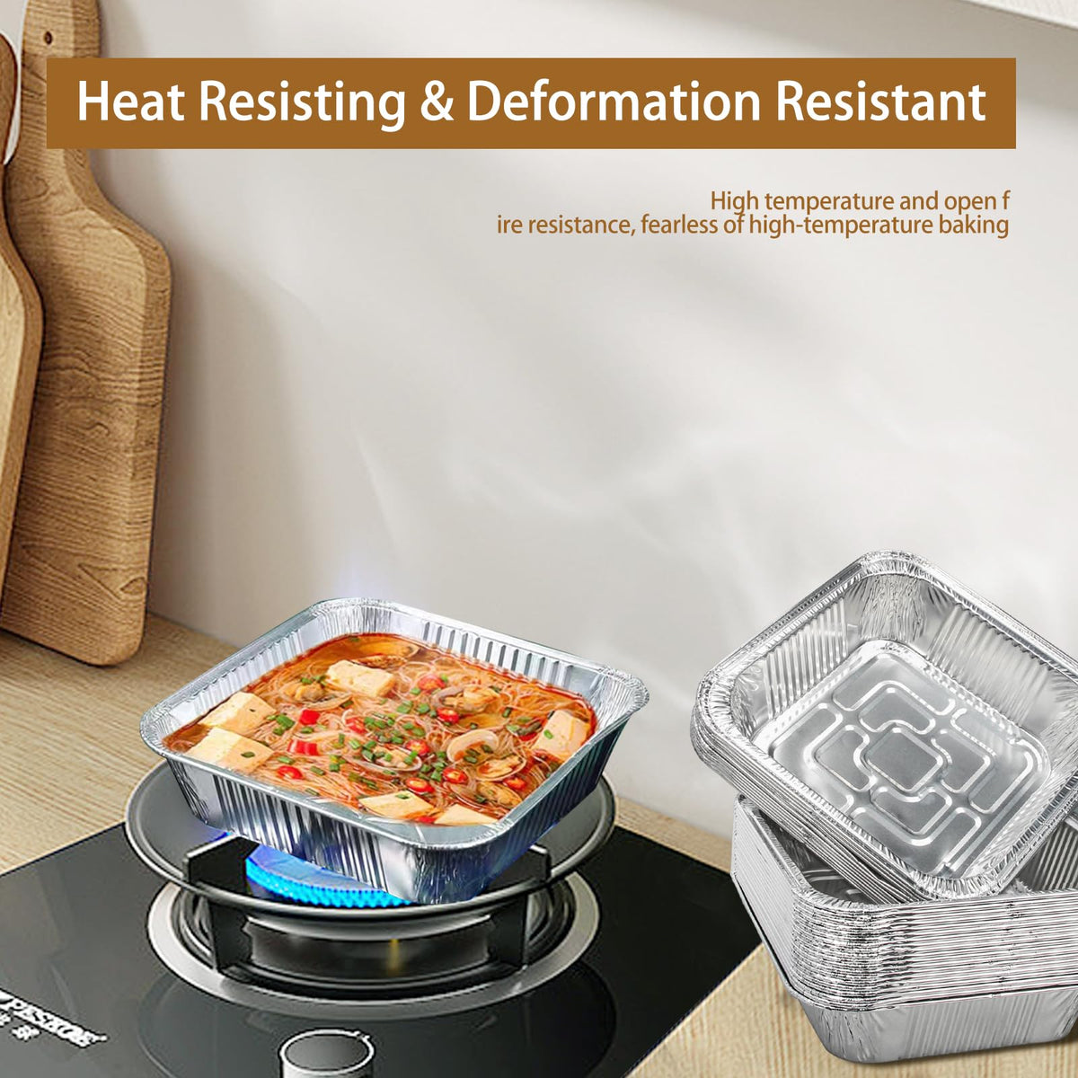 ANQIA Instant Pot compatible liners prevent sticking and easy food release.