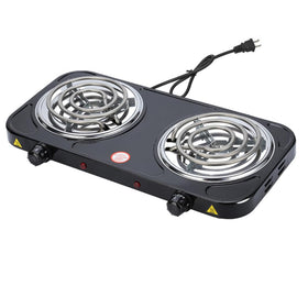 ANQIA non-slip feet keep the portable burner stable during use.