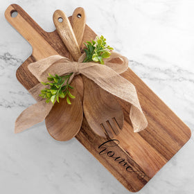 Anforsun housewarming gift box with cutting board set, ideal for stylish kitchen prep.