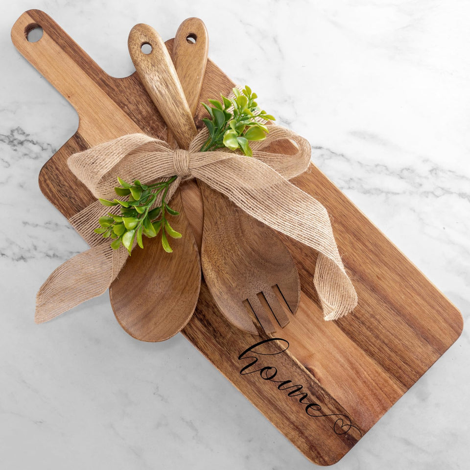 Anforsun housewarming gift box with cutting board set, ideal for stylish kitchen prep.