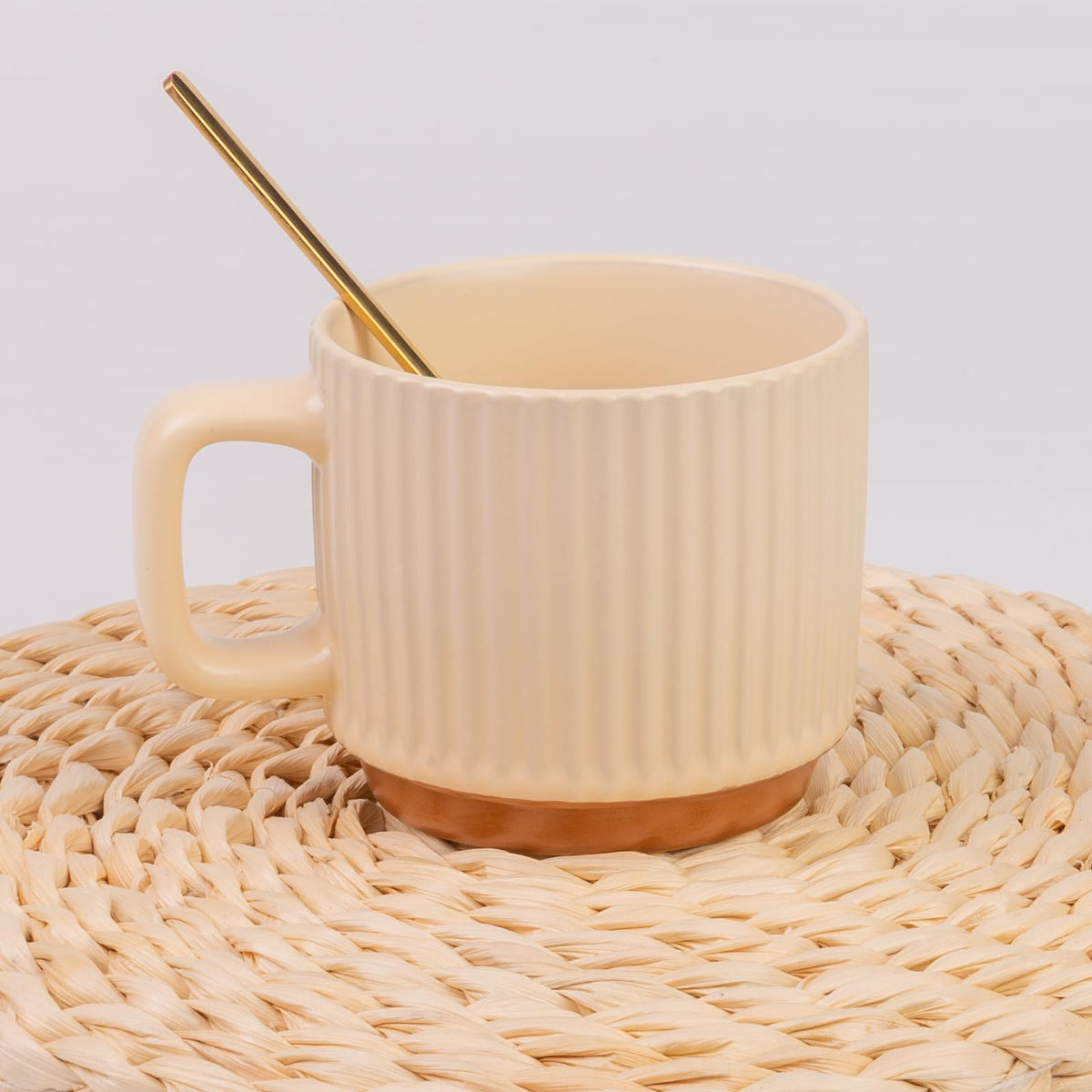 Anforsun tea time cup invites soothing rituals with warmth.