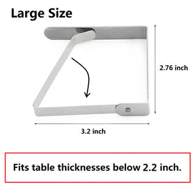 ANSLYQA stainless steel clip close-up demonstrating rust resistance