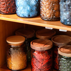 ANSQU thickened glass jar offers durable, long-lasting use.