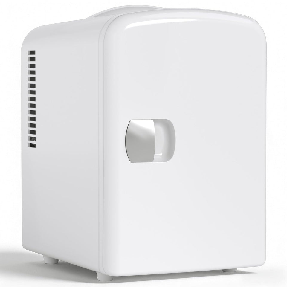 Antarctic Star 4L mini fridge front view for compact dorm-friendly design