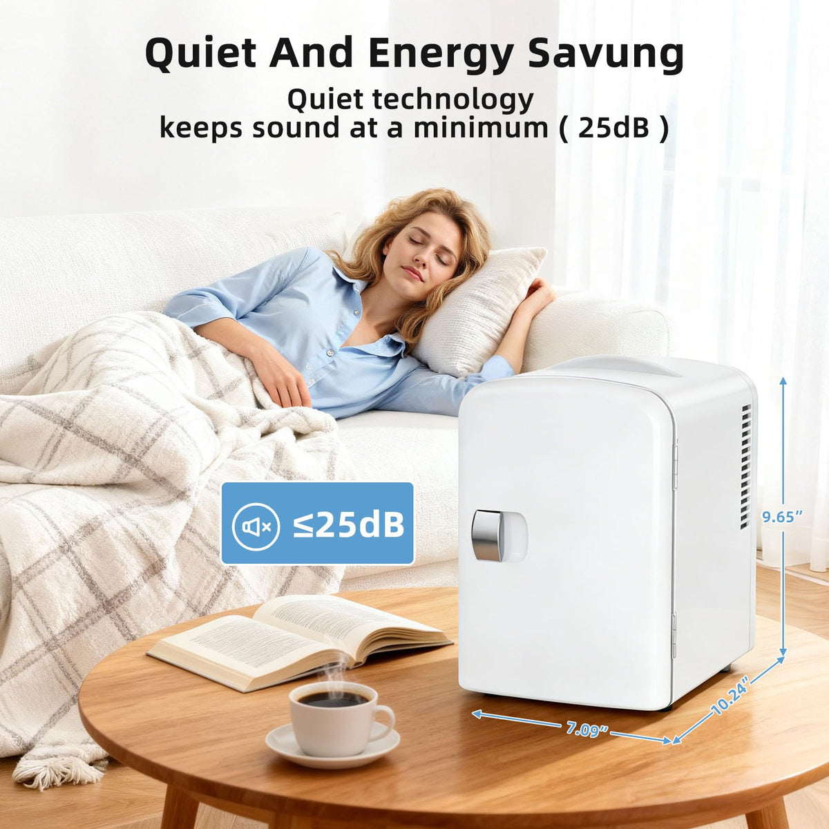 Antarctic Star quiet operation around 25 dB for bedrooms