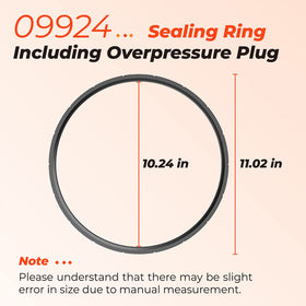 ANTOBLE easy-installation sealing ring demonstrated on a lid