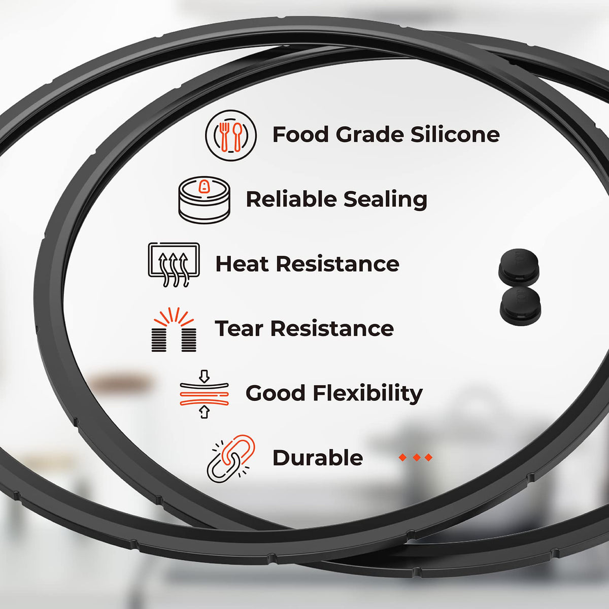 ANTOBLE gasket featuring automatic air vent for improved venting
