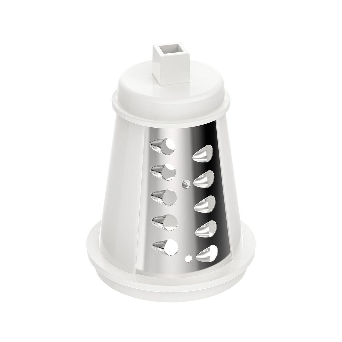ANTOBLE shred cone fitted on Presto shooter showing model compatibility and secure fit.