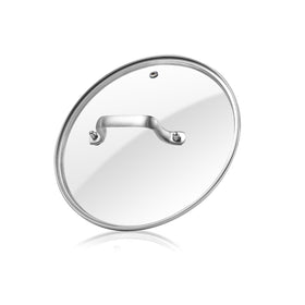 Antrader tempered glass lid 8-inch for clear monitoring during cooking