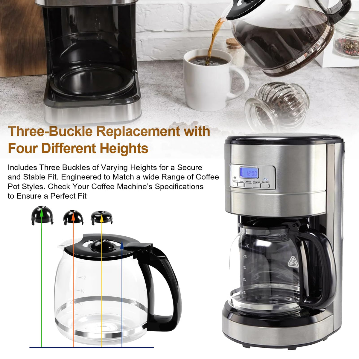 Antrys ergonomic handle promotes comfortable, mess-free pouring every time.