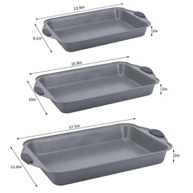 Anveena heavy-gauge carbon steel pan showcases durable construction for daily use.