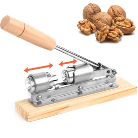 Anwenk Nutcracker with adjustable cone fits different nut sizes for versatility.