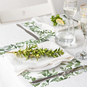 AnyDesign 11x17 inch placemats fit standard tables for versatile use