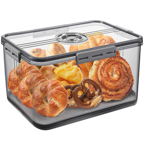 ANYPROLUS bread box with time dial for precise storage dates