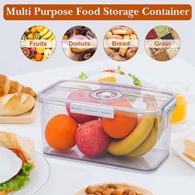 ANYPROLUS bread box is versatile for fruits, vegetables, and grains.