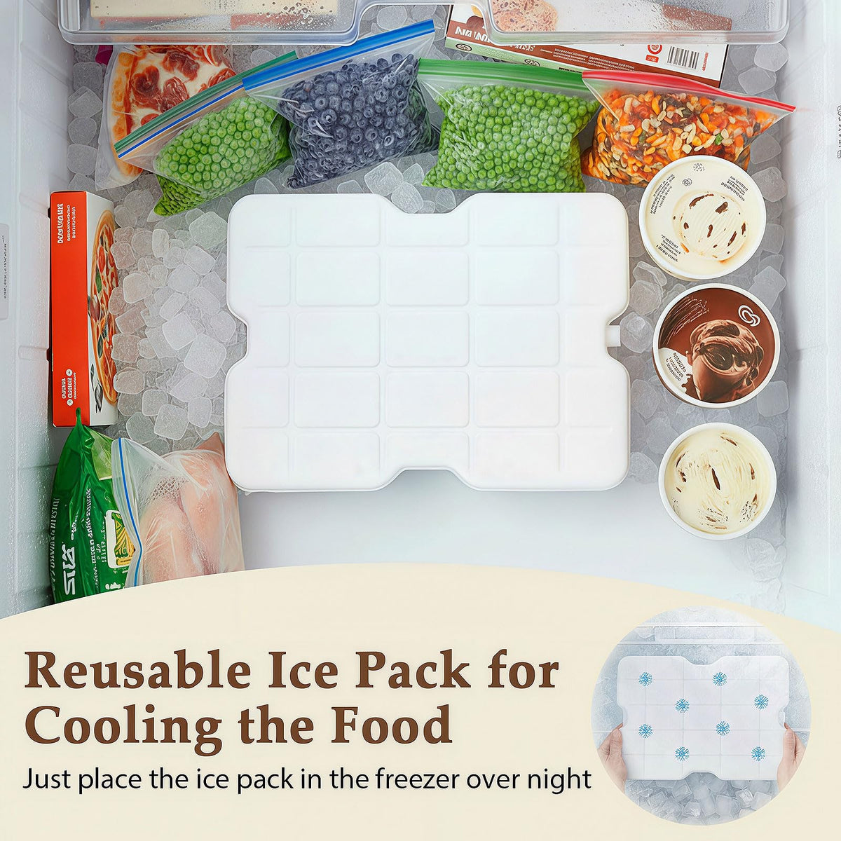 Anyprolus Snackle Box portable design with handle for easy carrying.