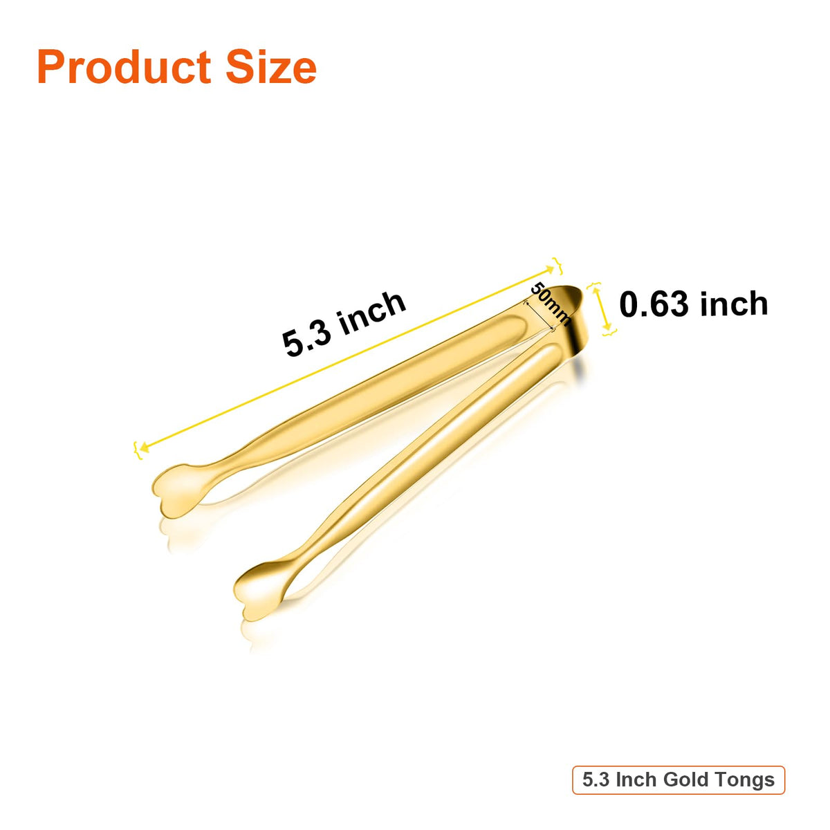 ANYTRP kitchen sugar tongs are dishwasher safe and rust resistant for daily use.