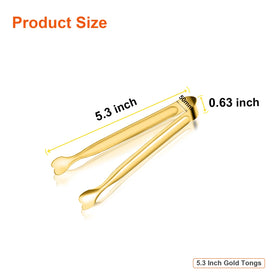 ANYTRP kitchen sugar tongs are dishwasher safe and rust resistant for daily use.