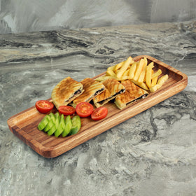 Anyvape gift-ready Acacia tray set ideal for home entertaining.