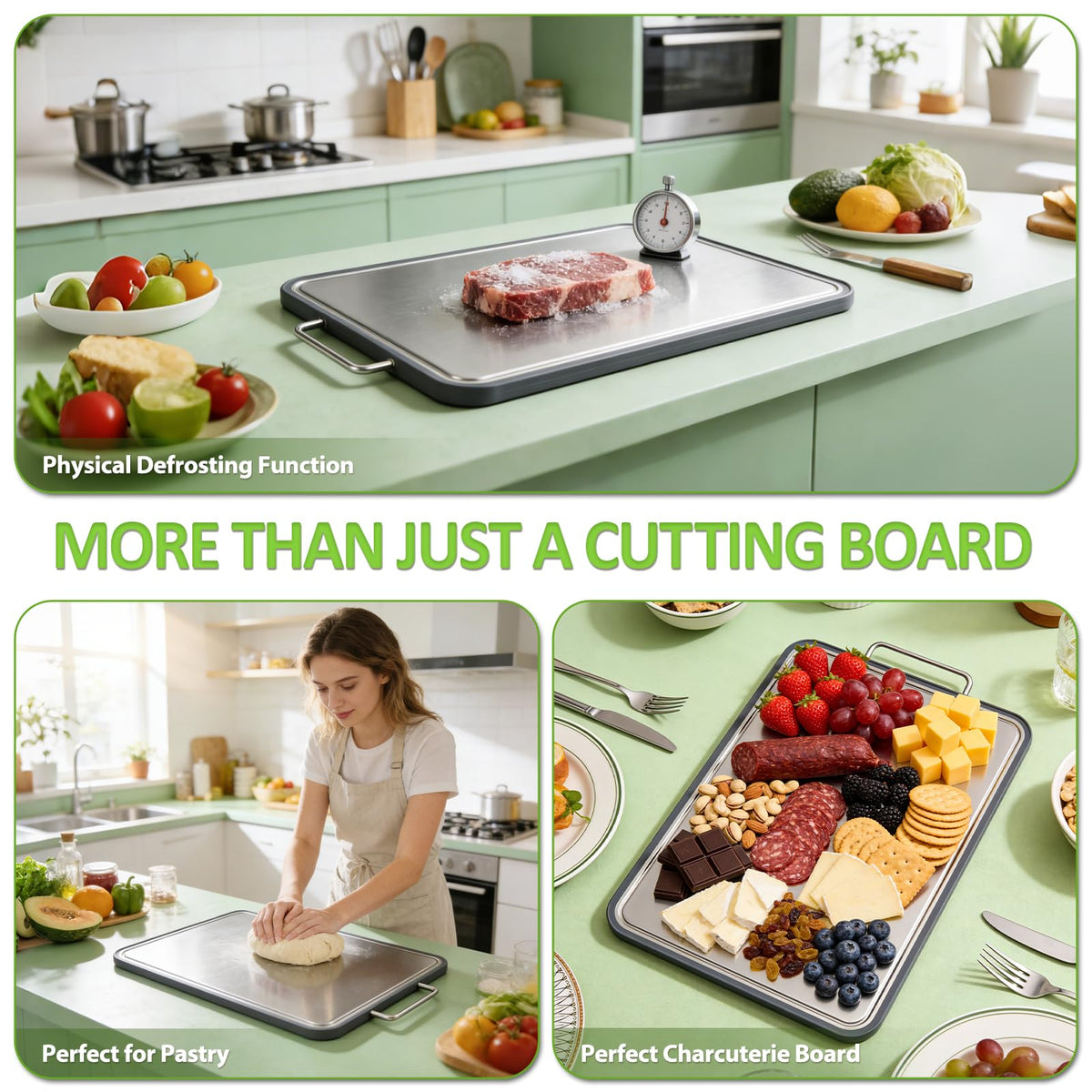 ANYZONE heavy-duty 304 stainless steel construction promises lasting performance.