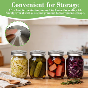 ANZHIRUOSU ready-to-store fermentation jar demonstrates long-lasting freshness