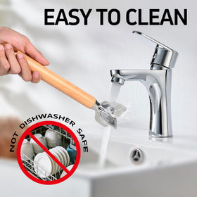 ANZIUS stainless steel head demonstrates robust construction for daily cooking.